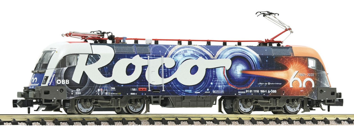 Fleischmann 781705 - E-Lok 1116 119-1 '60 Jahre Roco', ÖBB, Ep.VI Fleischmann 781705 - E-Lok 1116 119-1 '60 Jahre Roco', ÖBB, Ep.VI