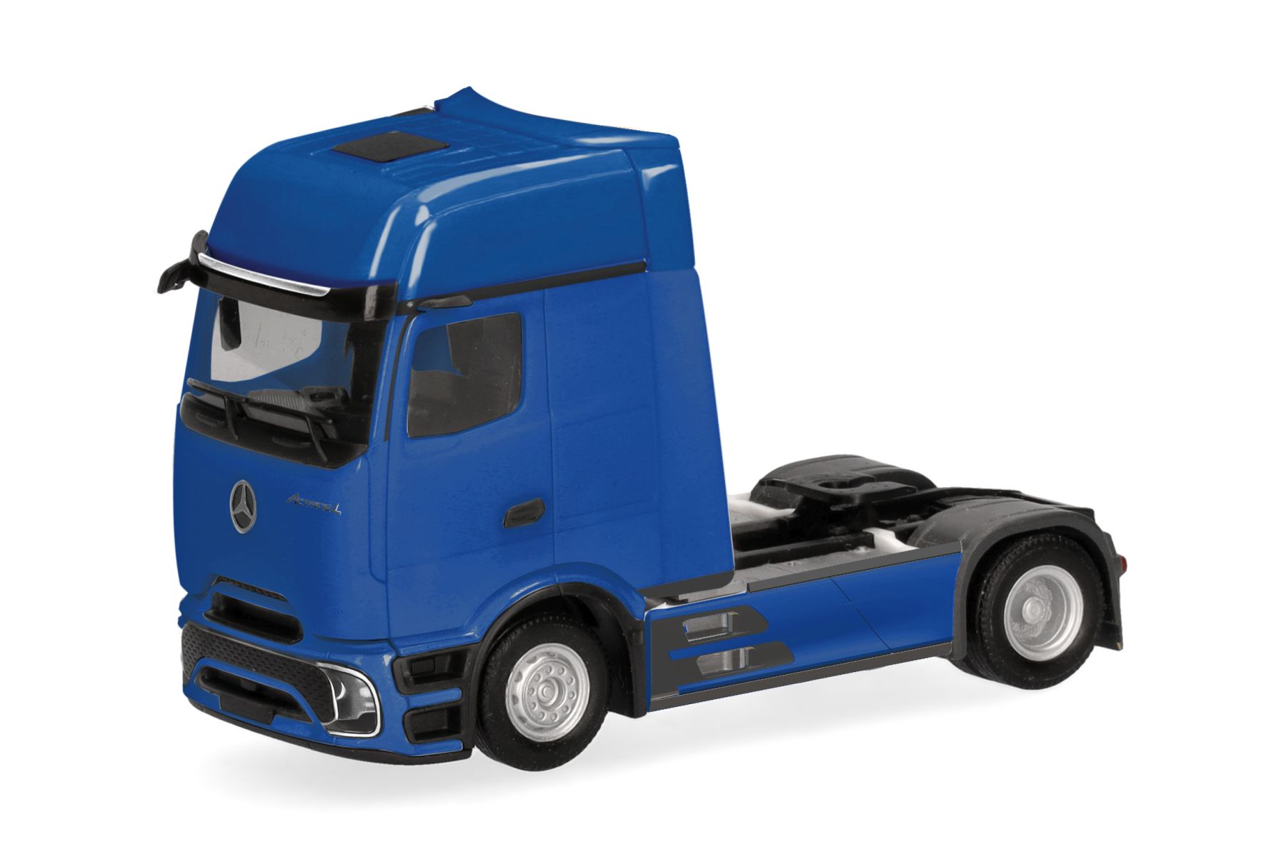 Herpa 318389 - Mercedes-Benz Actros L ProCabin Gigaspace Zugmaschine, blau