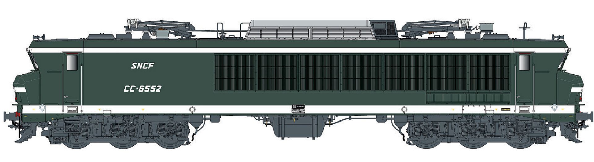 L.S. Models LS10315S - E-Lok CC 6552, SNCF, Ep.IV 'Maurienne', DC-Sound