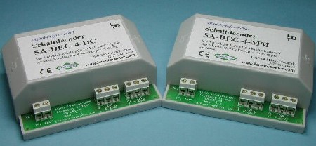 Littfinski 210212 - SA-DEC-4-DC-F - 4-fach Schaltdecoder, 4A, DCC, Fertigmodul