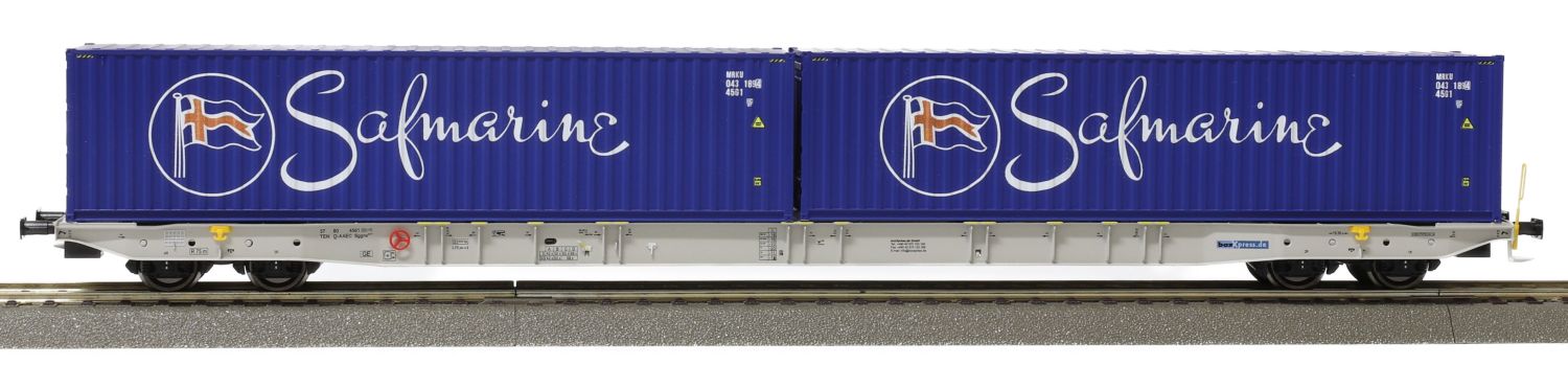 igra 96010055 - Containertragwagen Sggnss, VTG-BoxXpress, Ep.VI 'Safmarine'