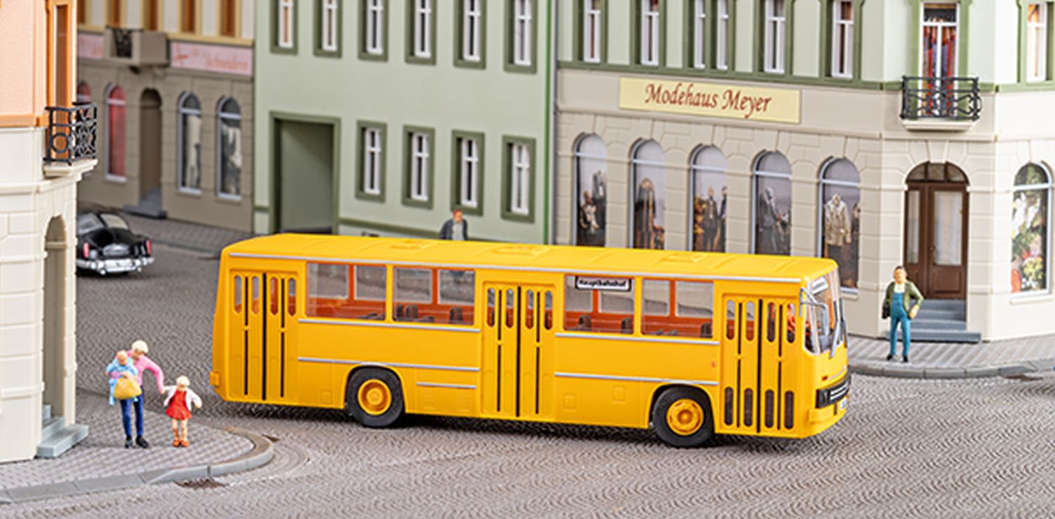 mini-car 66055 - Ikarus 260 Stadtomnibus, bedruckter Bausatz