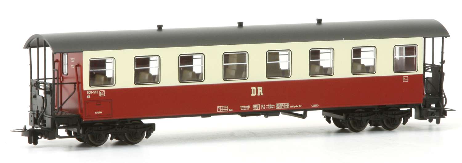 Tillig 13981 - 2er Set Personenwagen KB4ip, DR, Ep.IV