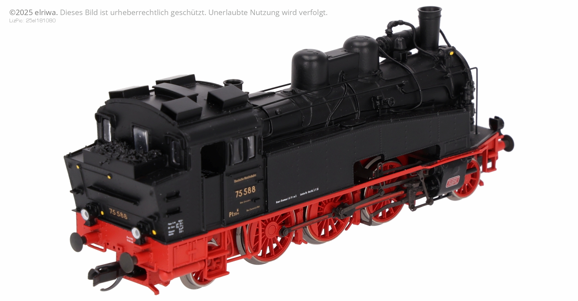 Beckmann 1010603 - Dampflok 75 588, DRG, Ep.II Beckmann 1010603 - Dampflok 75 588, DRG, Ep.II