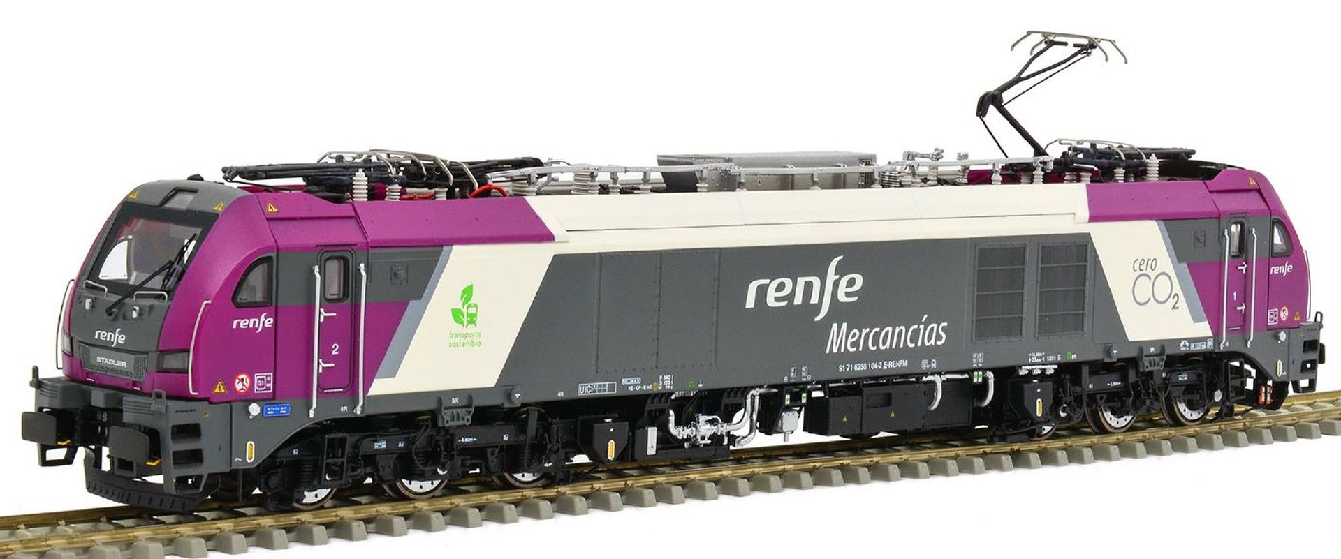 Sudexpress S2561031 - Stadler E-Lok 6000, 256 103-4, Renfe Mercancías, Ep.VI Sudexpress S2561031 - Stadler E-Lok 6000, 256 103-4, Renfe Mercancías, Ep.VI