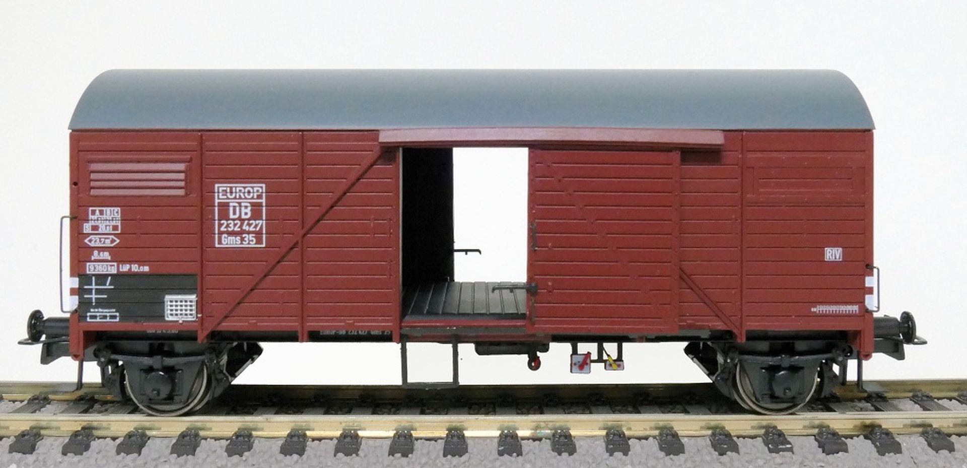 Exact-Train EX23621 - Gedeckter Güterwagen 'Bremen', DB, Ep.III 'EUROP'