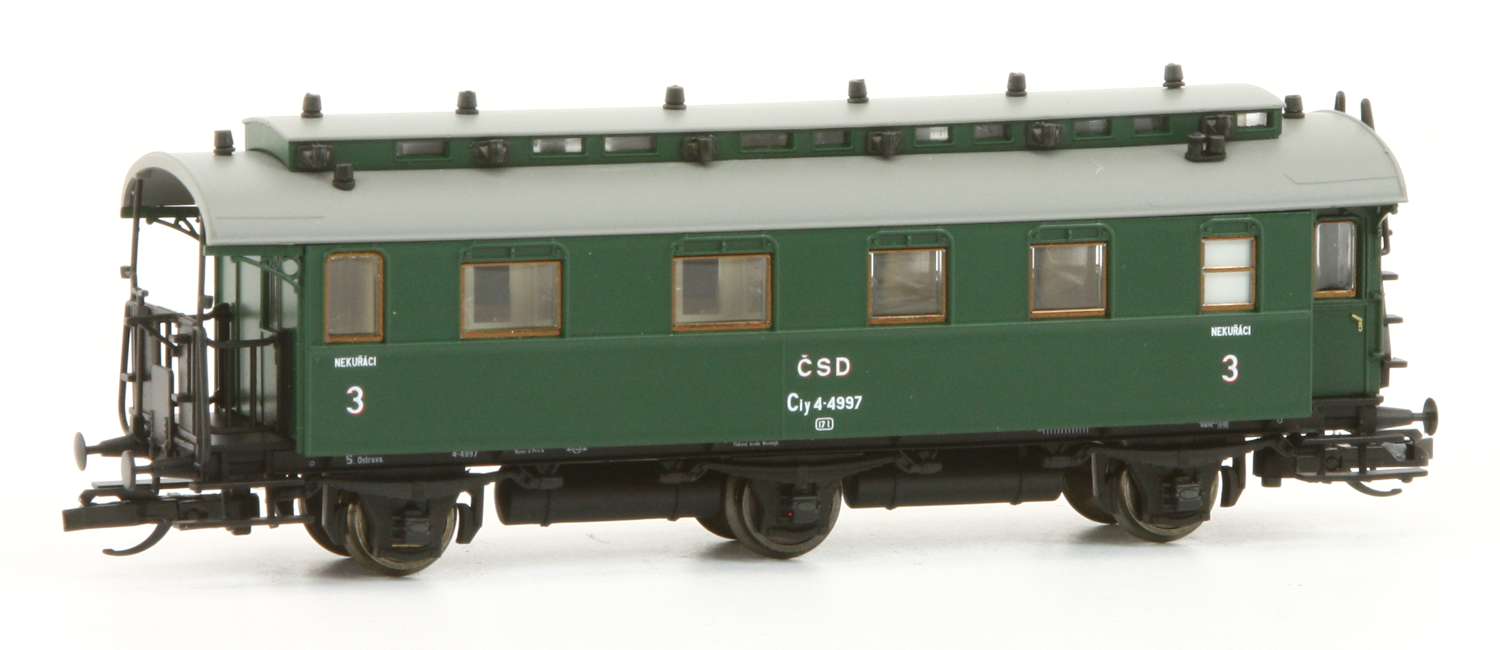 Tillig 16040 - Personenwagen Ciy 3. Klasse, CSD, Ep.III