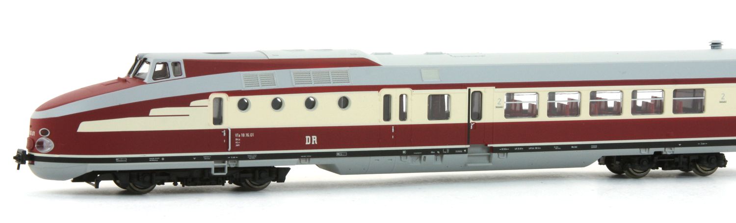Kres 1811VD - Triebzug VT18.16.01 Prototypenlackierung, DR, Ep.III, DC-Digital
