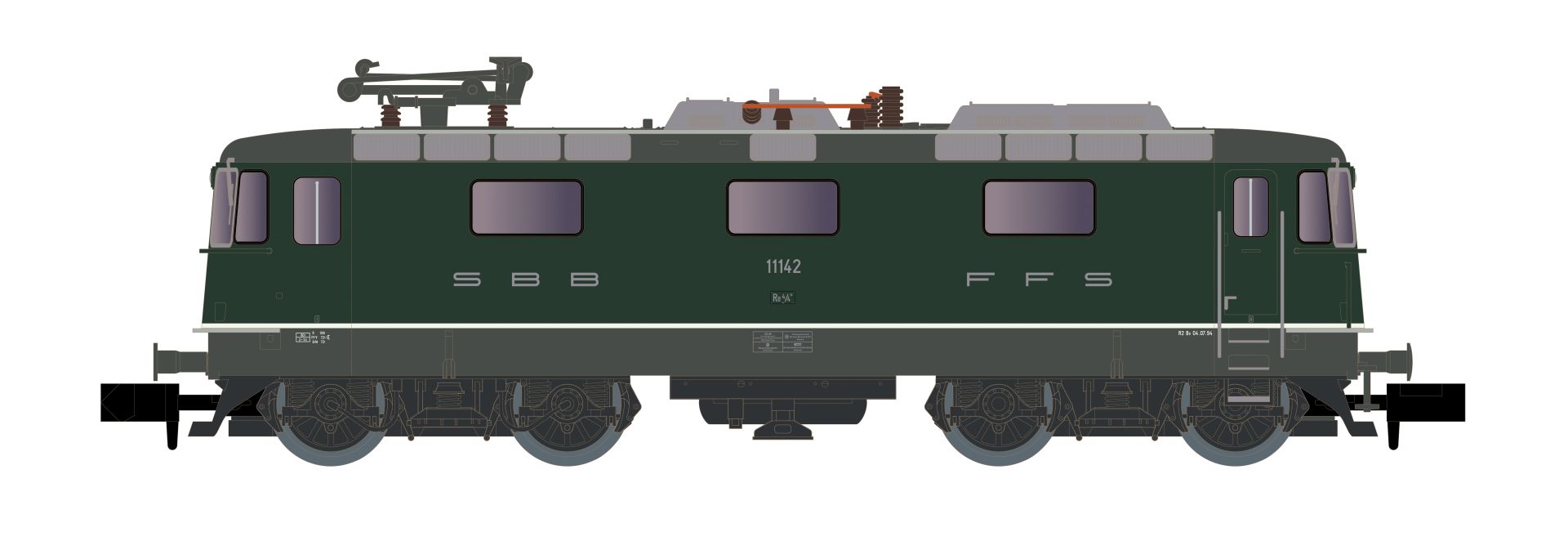 Hobbytrain H3031 - E-Lok Re 4/4 II 11142, SBB, Ep.V