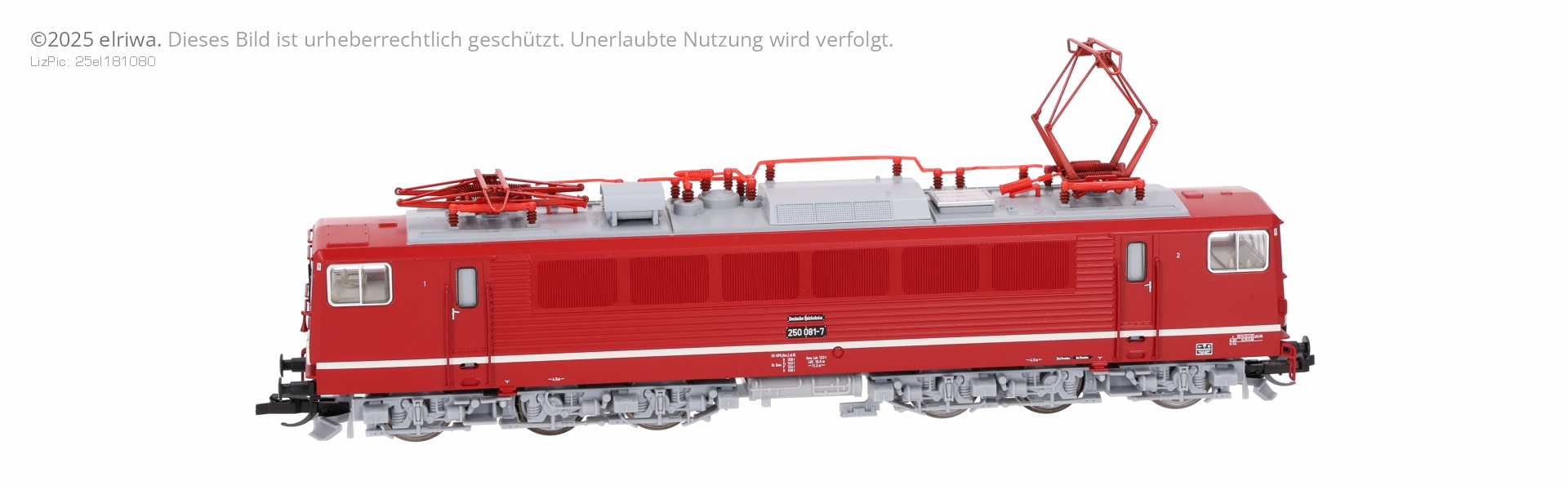 Tillig 502349 - E-Lok BR 250, DR, Ep.IV, Serienausführung