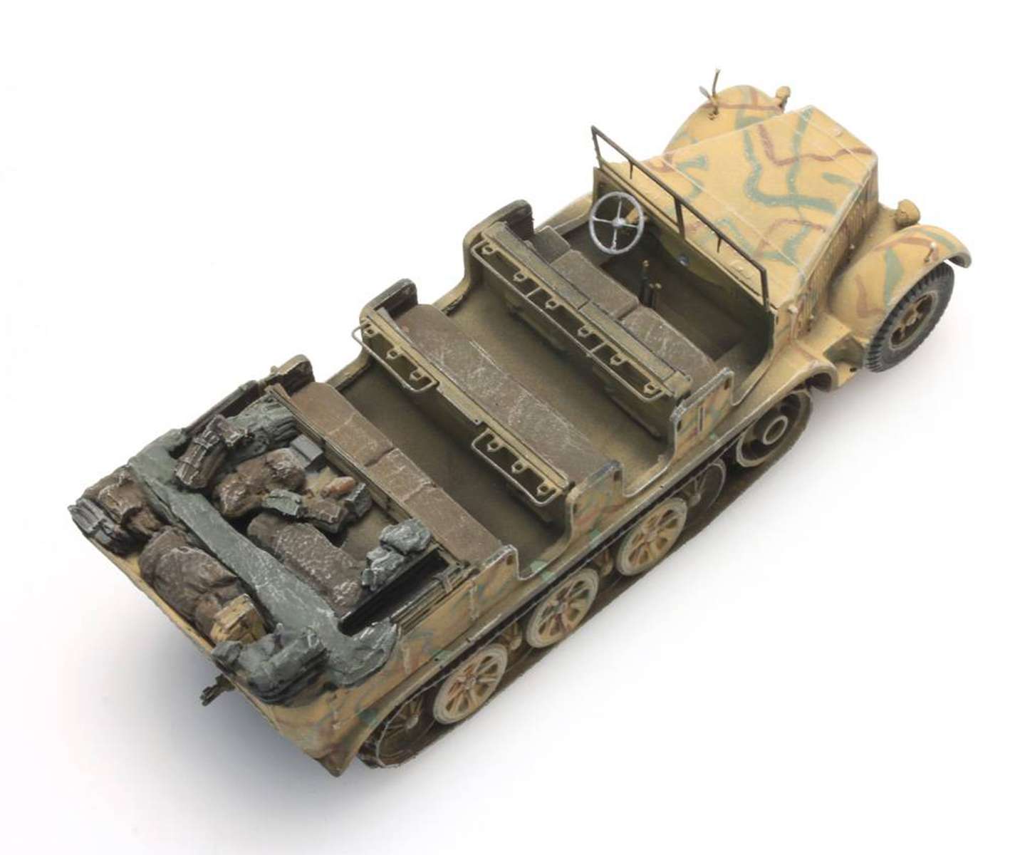 Artitec 6870067 - Sd.Kfz. 7 Wehrmacht, Zugkraftwagen 8t, Tarnung Artitec 6870067 - Sd.Kfz. 7 Wehrmacht, Zugkraftwagen 8t, Tarnung