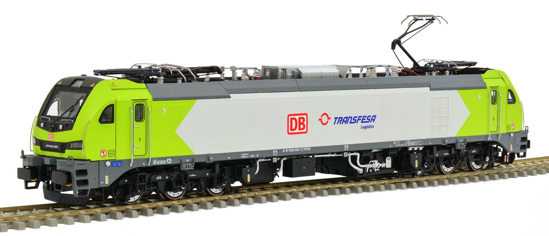 Sudexpress S0060060 - Stadler E-Lok Euro 6000, 6006-7, DB-Cargo, Transfesa, Ep.VI, DC-Sound