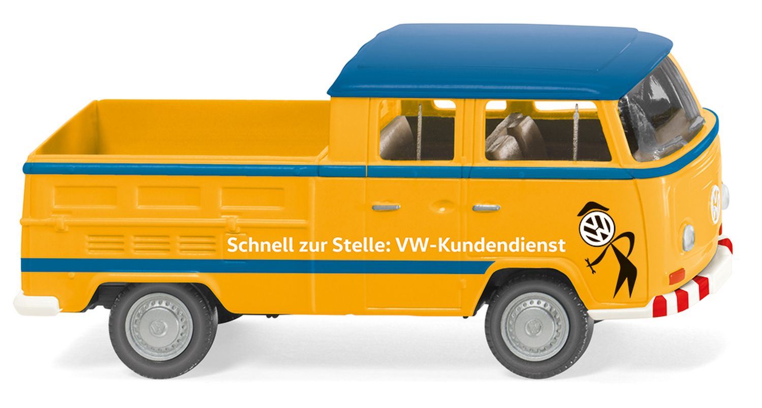 Wiking 031403 - VW T2 Doppelkabine 'VW Kundendienst'