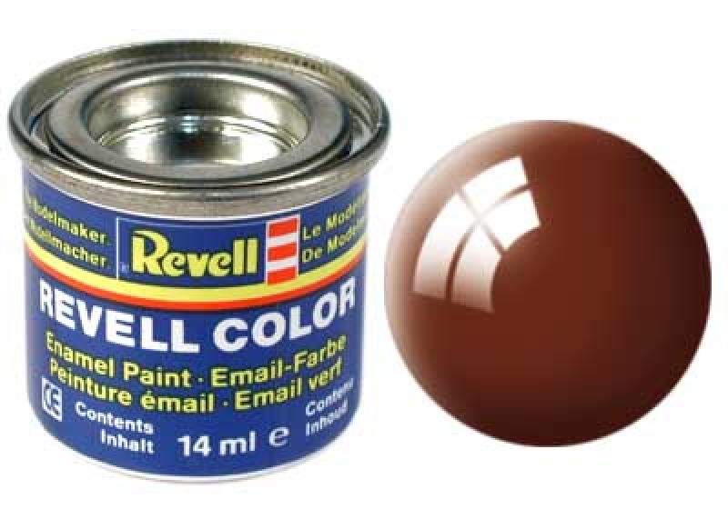 Revell 32180 - Lehmbraun, RAL8003, glänzend, 14ml