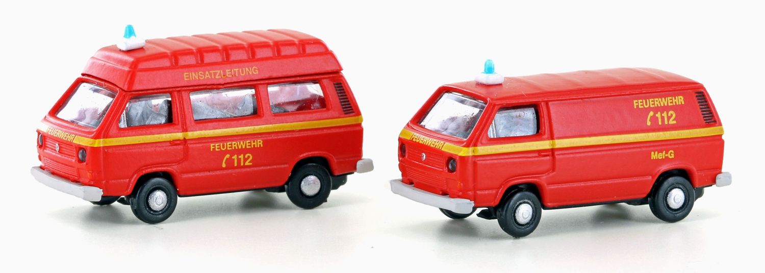MiNis LC4342 - VW T3 2er Set Feuerwehr