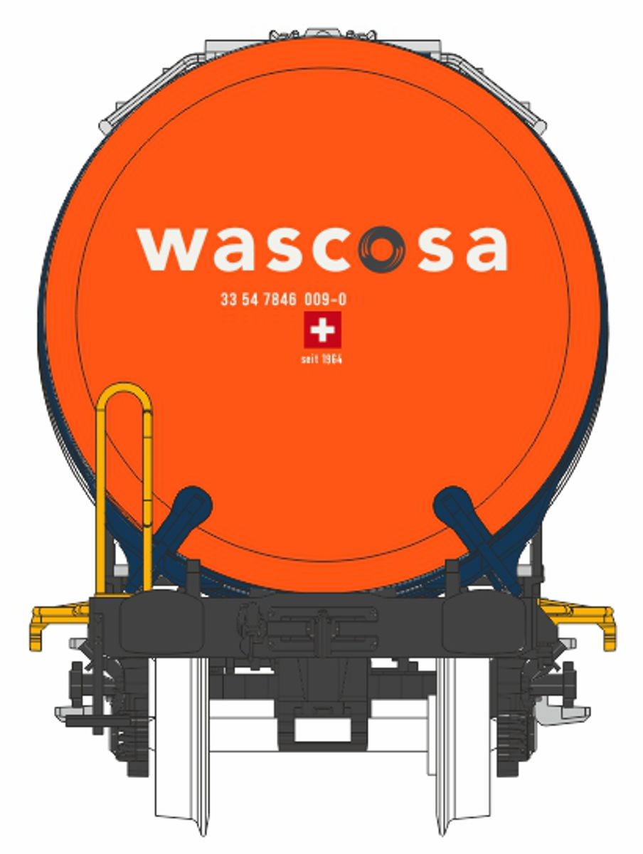 igra 96200013 - Kesselwagen Zacns 98, Wascosa, Ep.VI