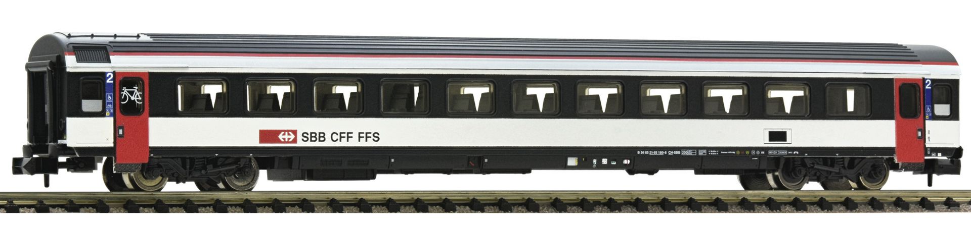 Fleischmann 6260017 - Personenwagen EW-IV, 2. Klasse, SBB, Ep.VI