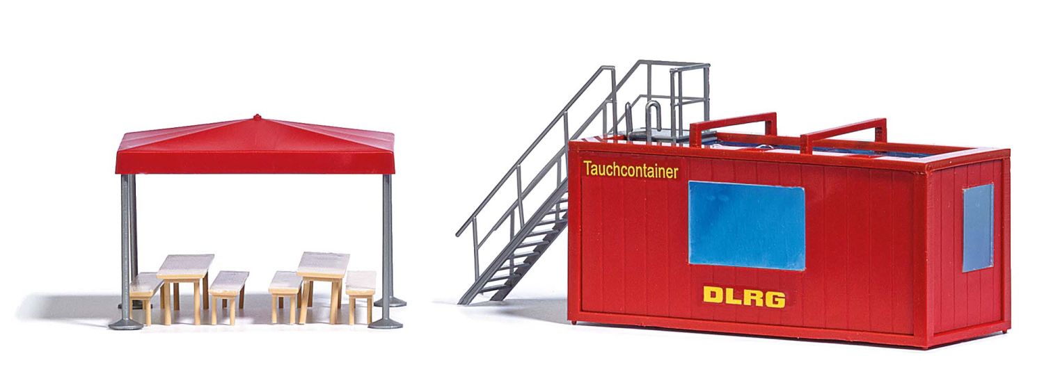 Busch 1618 - DLRG Tauchcontainer