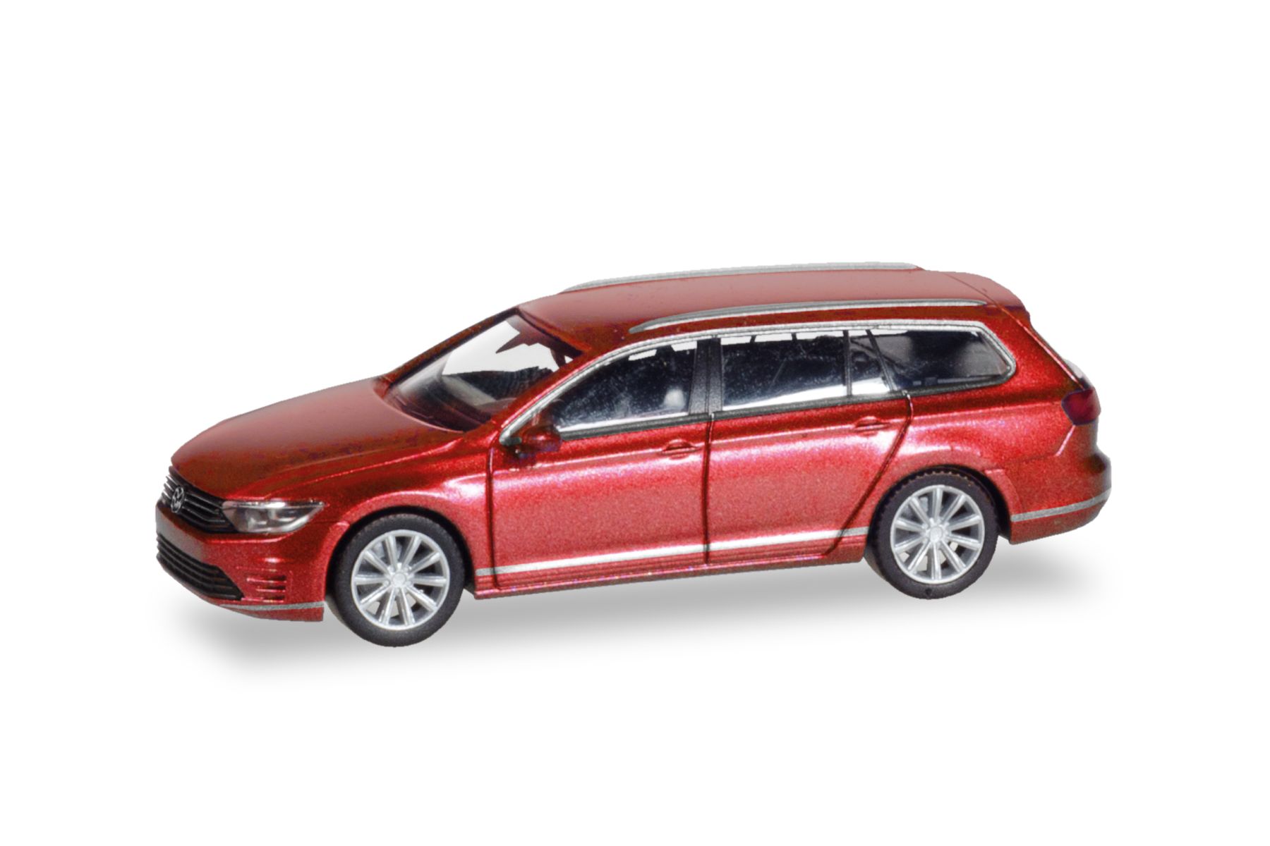 Herpa 038980-002 - Volkswagen (VW) Passat Variant GTE Hybrid, habanero orange