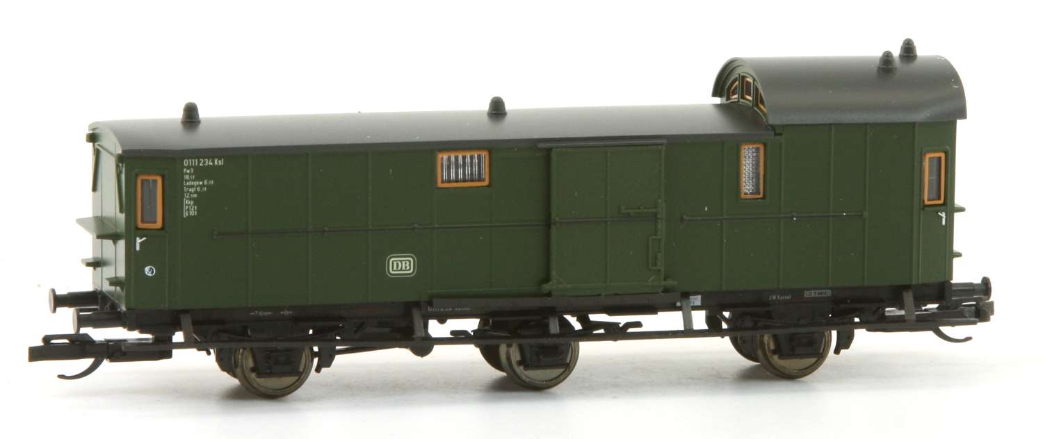 Tillig 13407 - Gepäckwagen Pw3, DB, Ep.III Tillig 13407 - Gepäckwagen Pw3, DB, Ep.III
