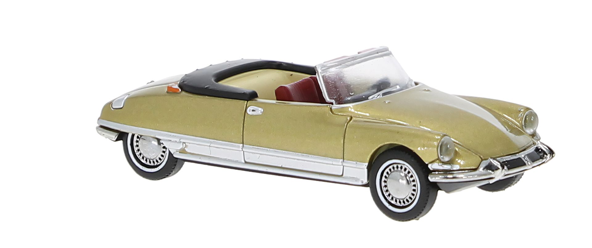 Brekina 14226 - Citroen DS offenes Cabrio Chapron, gold