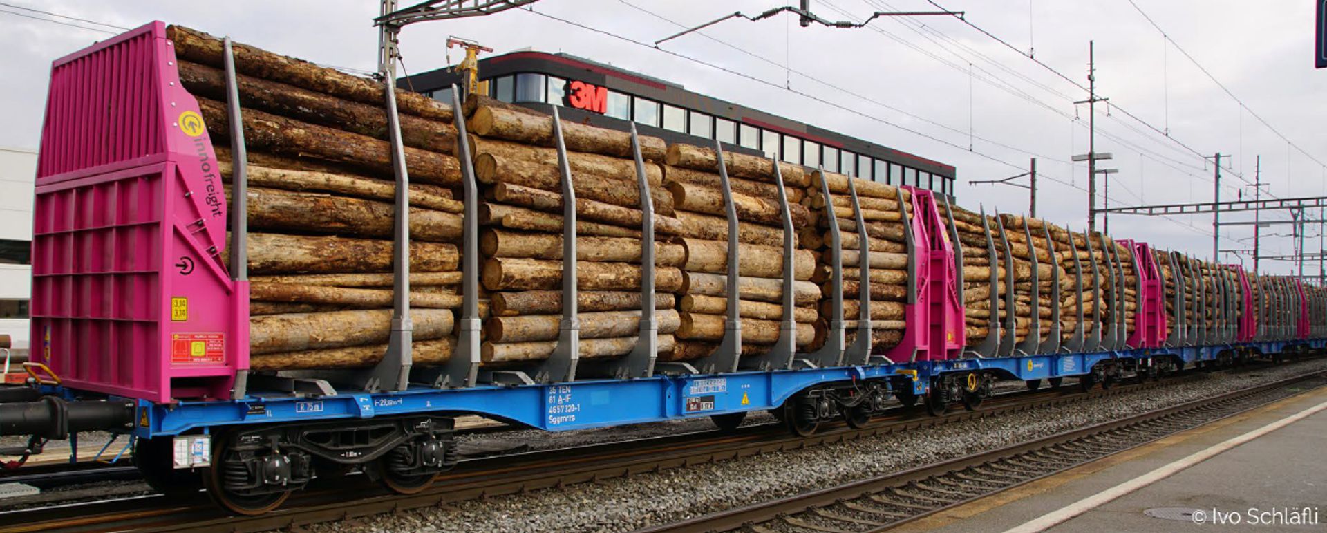 Sudexpress N657319 - Holztransportwagen Sggmrss, innofreight, Ep.VI