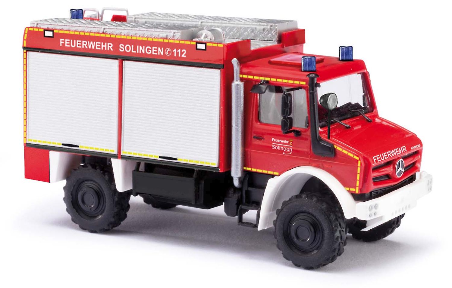Busch 51054 - Mercedes-Benz Unimog U 5023 Feuerwehr Solingen, 2014