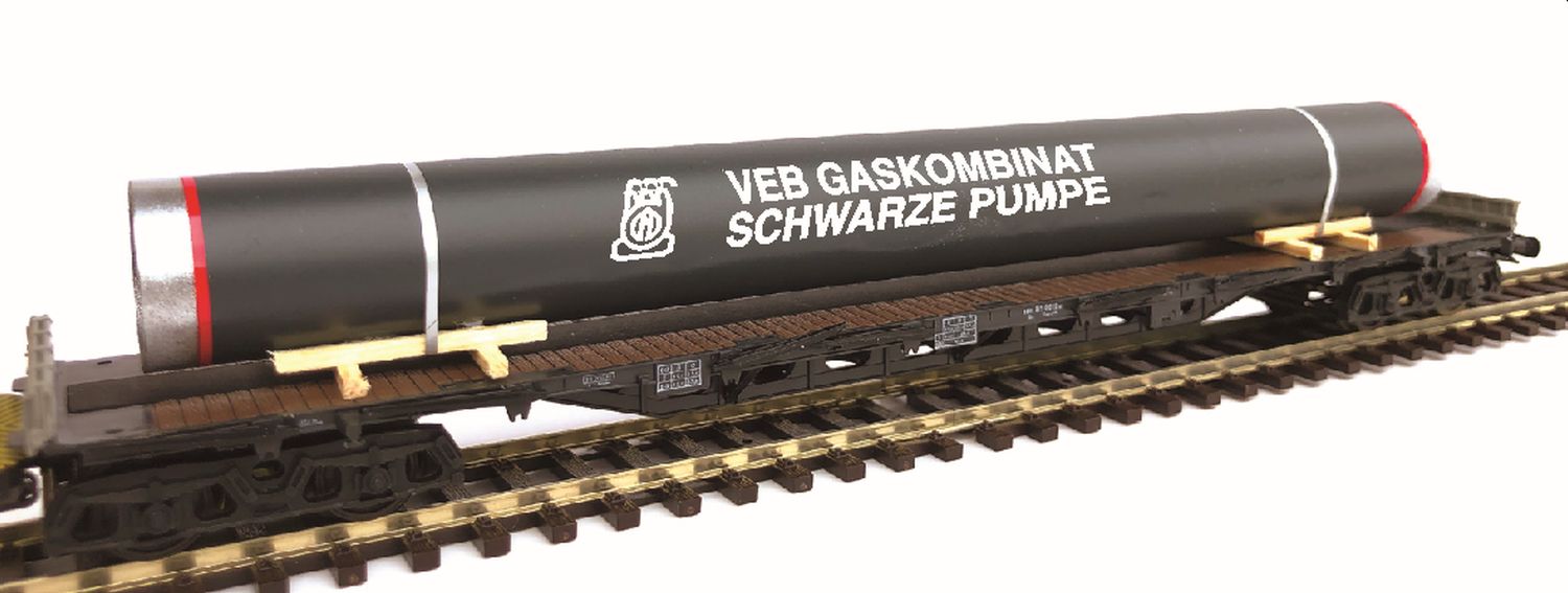 Loewe 2161 - Ladegut Pipeline-Großröhre 'VEB Schwarze Pumpe', 200 mm
