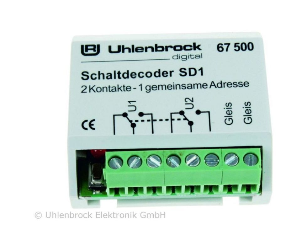 Uhlenbrock 67500 - SD1 Schaltdecoder