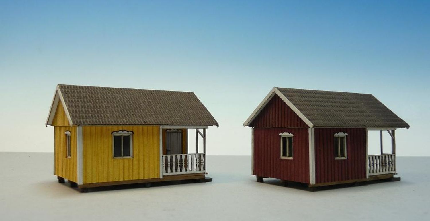 Joswood 25010 - Gartenhaus gelb, Schweden