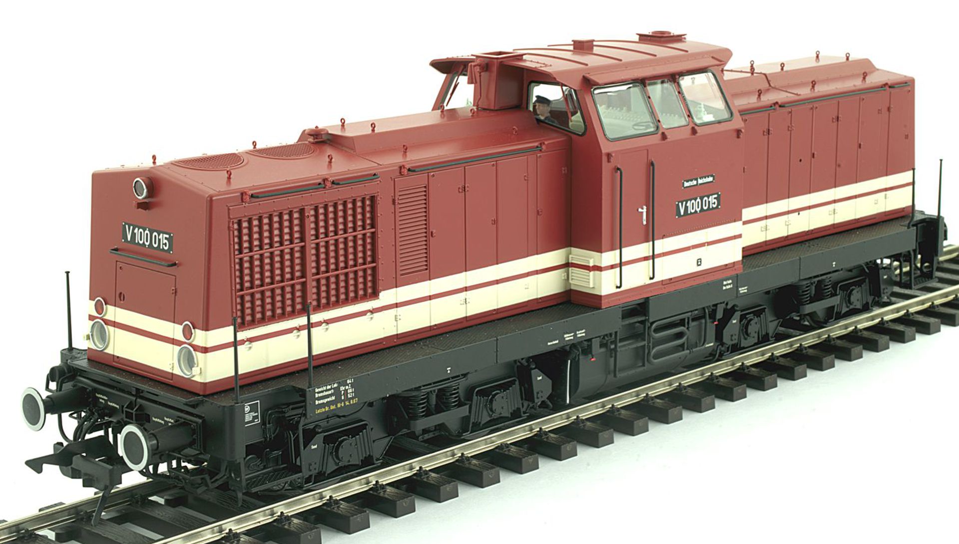 Lenz 40137-01 - Diesellok V 100 015, DR, Ep.III