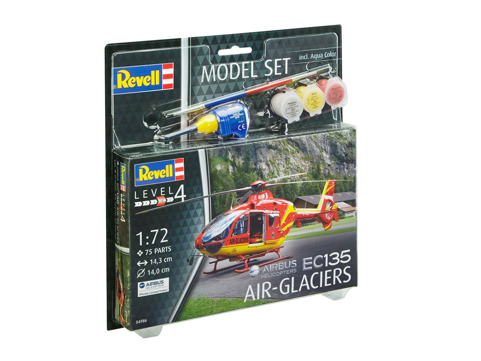 Revell 64986 - Model Set EC135 AIR-GLACIERS