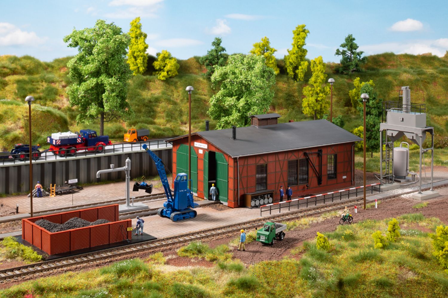 Auhagen 15104 - Set Bahnbetriebswerk Auhagen 15104 - Set Bahnbetriebswerk