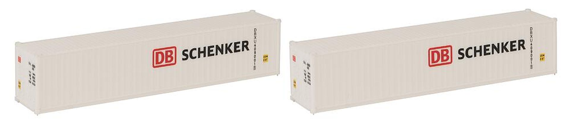 Faller 182153 - 2er Set 40' Container DB