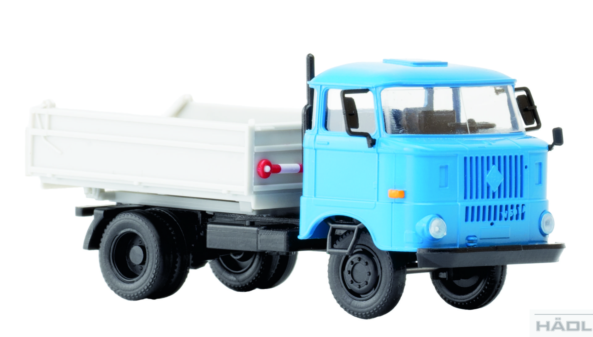 Hädl 121010-03 - IFA W50L Dreiseitenkipper, Hellblau