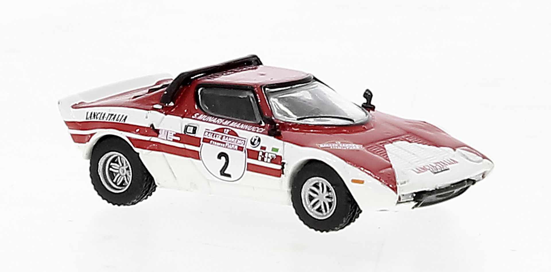 Brekina 29653 - Lancia Stratos HF, No.2, Rallye San Remo, 1974