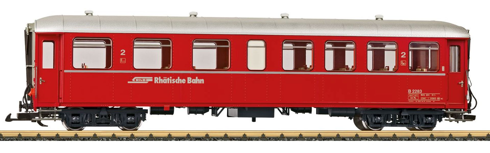 LGB 31526 - Schnellzugwagen 1./2. Klasse, RhB, Ep.IV