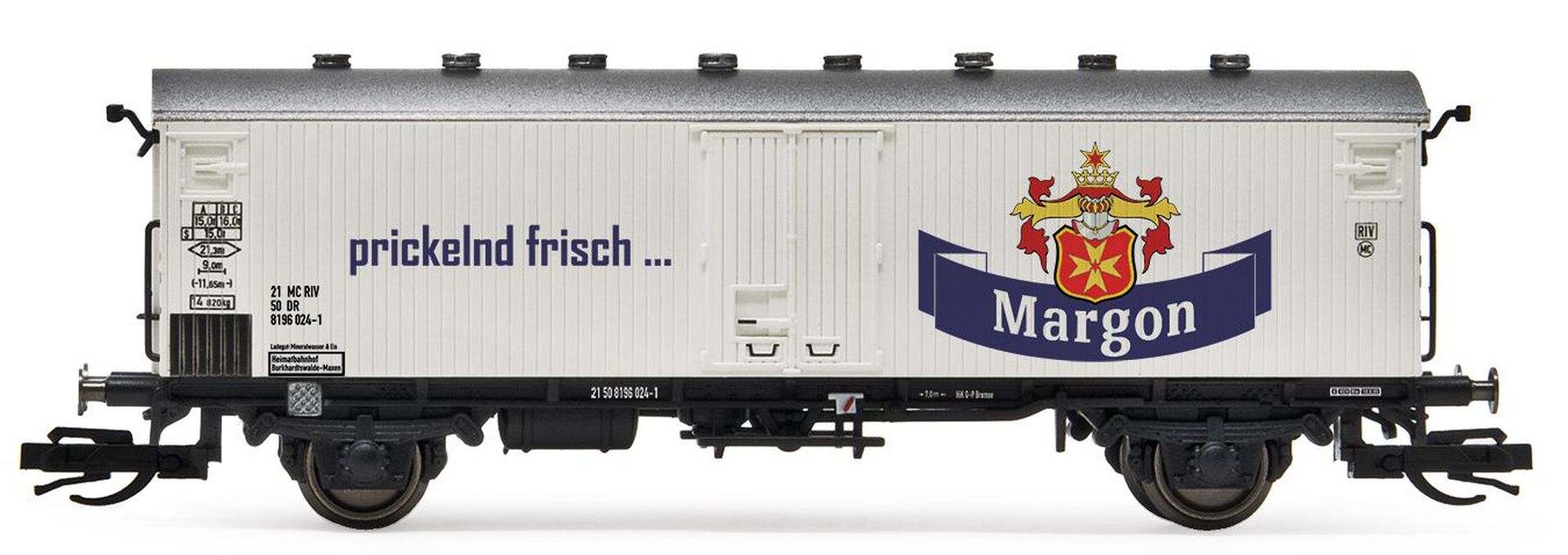 Arnold HN9756 - Kühlwagen, DR, Ep.IV 'Margon-Wasser'