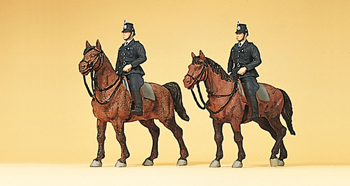 Preiser 10399 - Berittene Polizei, Deutschland