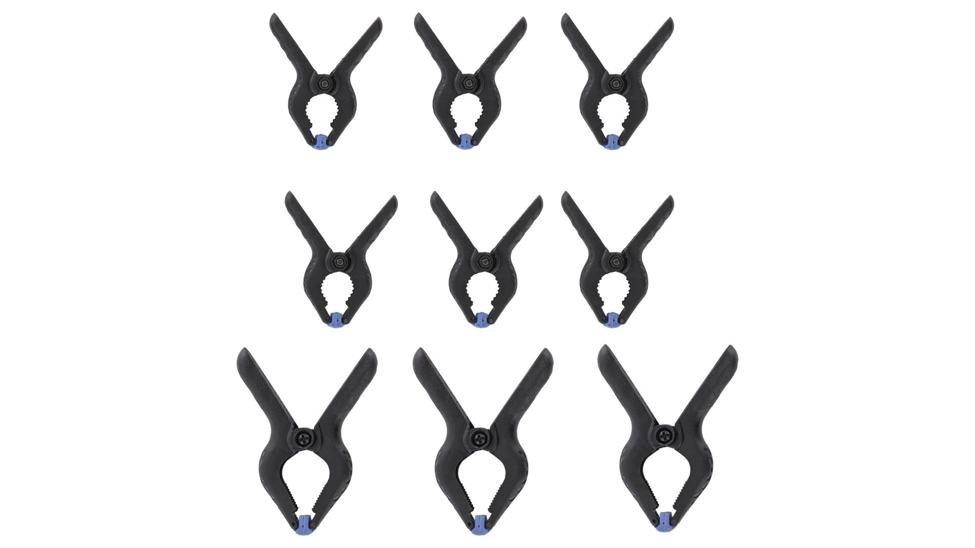 Noch 60105 - Nylon-Klemmen-Set, 9 Stück