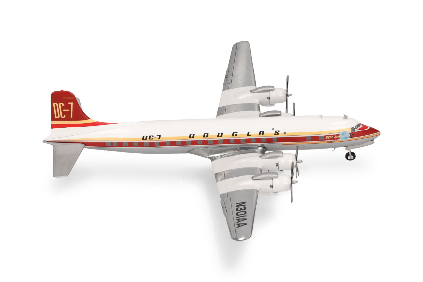 Herpa 573528 - Douglas Aircraft Company Douglas DC-7 - Prototyp Lackierung
