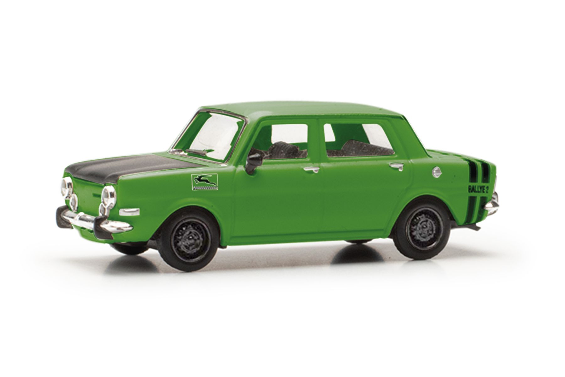 Herpa 024358-005 - Simca Rallye II, gelbgrün