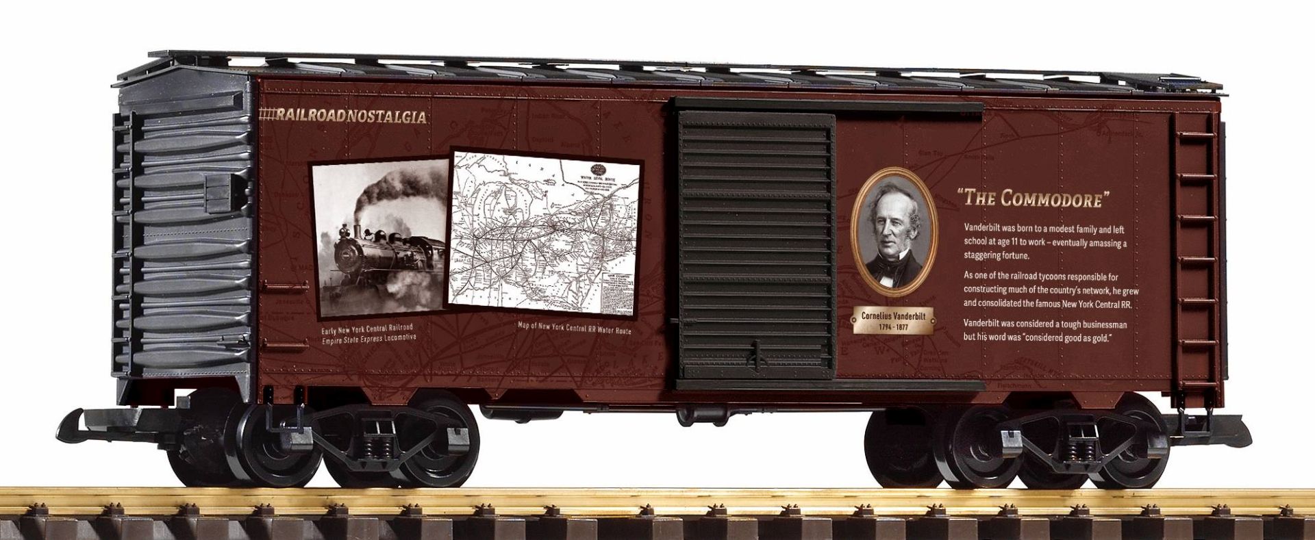 Piko 38962 - Gedeckter Güterwagen 'Railroad Nostalgia', Nr. 1