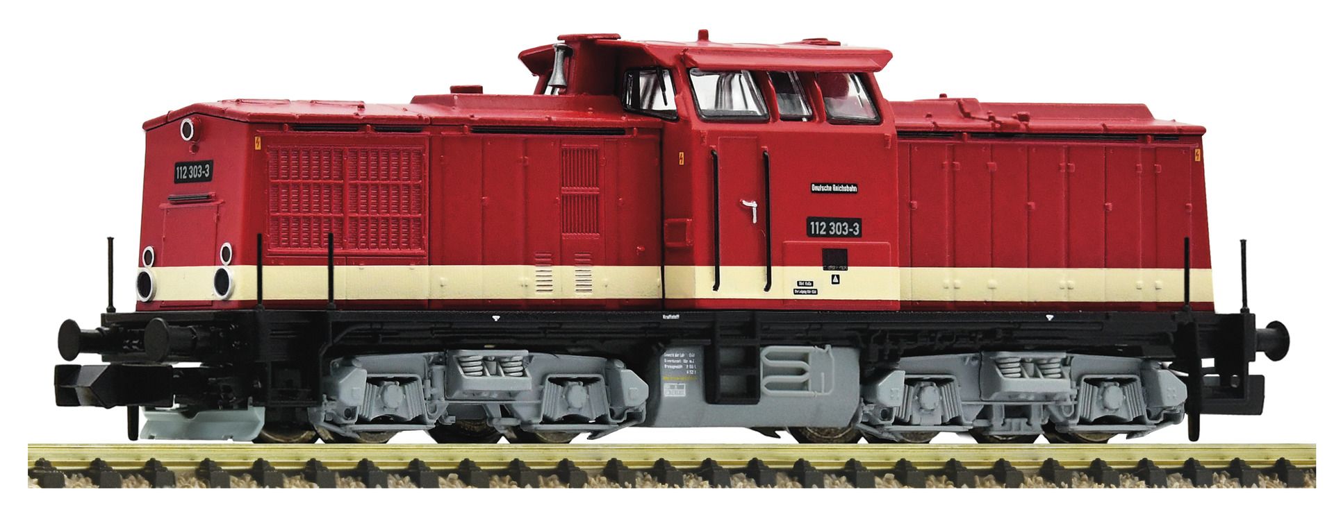 Fleischmann 721086 - Diesellok 112 303-3, DR, Ep.IV, DC-Sound