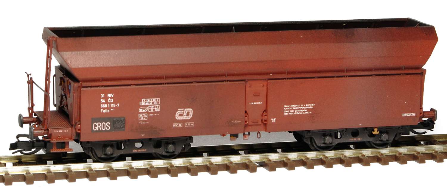 sdv-model 12077 - Selbstentladewagen Falls 11, CD/CDC, Ep.V-VI, Bausatz