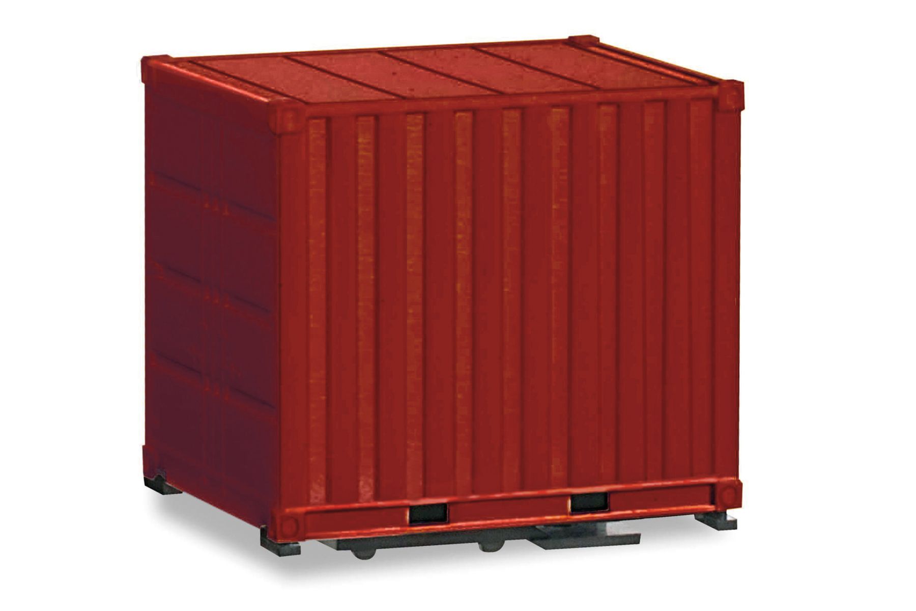 Herpa 053594-004 - 2x 10ft Container, rot