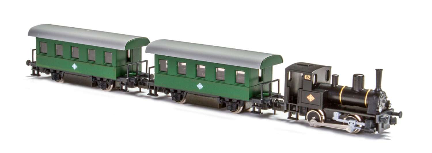 Kato-Lemke K105003 - Zugset mit Dampflok und Personenwagen, ÖBB