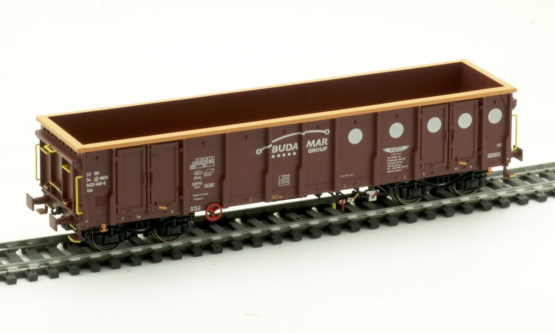Albert Modell 542041 - Offener Güterwagen Eas, CZ-NHTR, Ep.VI 'BUDAMAR'