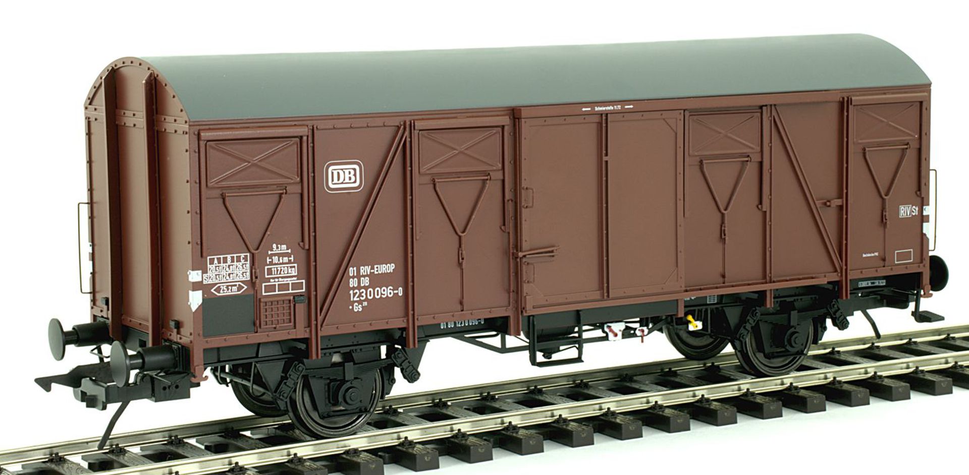 Lenz 42248-02 - Güterwagen Gs 211, DB, Ep.IV, 123 0 096-6