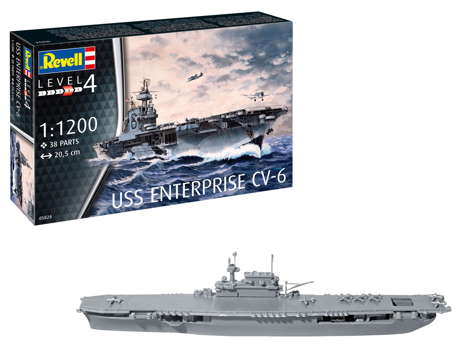 Revell 05824 - USS Enterprise CV-6